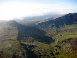 view of the South Ridge, Snowdon